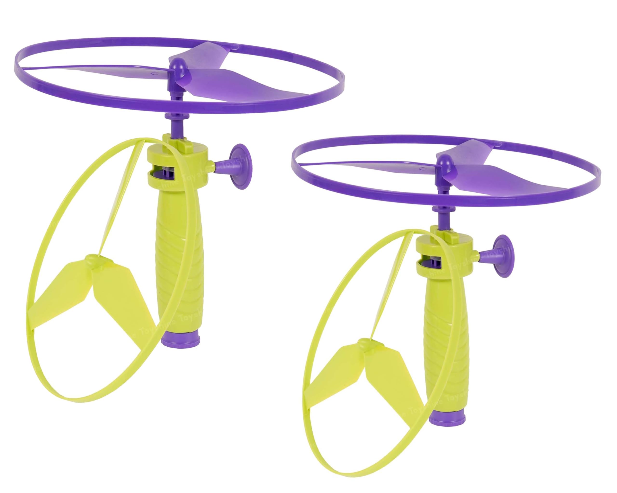 Toyshine Pack of 2 | Twisty Pull 3 in 1 String Fly and Catch Saucer Flying Rotor Wheel Toy for Kids, Outdoor and Indoor for Kids Age 4+ (B0CS33P7LK) Amazon Price History, Amazon Price Tracker