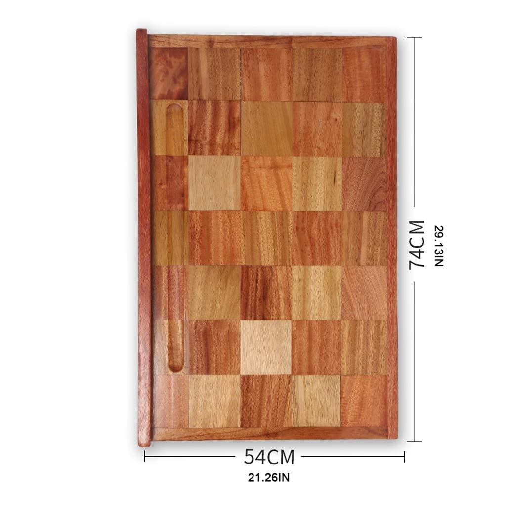 Tabla de Cortar Cocina,Tabla de Cortar Extra Grande para Cocina | Hogar Reversible Sándalo + Madera | Tajadera para Hornear/Pasta/Carne/Alimentos Diversos-Pasta Lovers' Choice Little