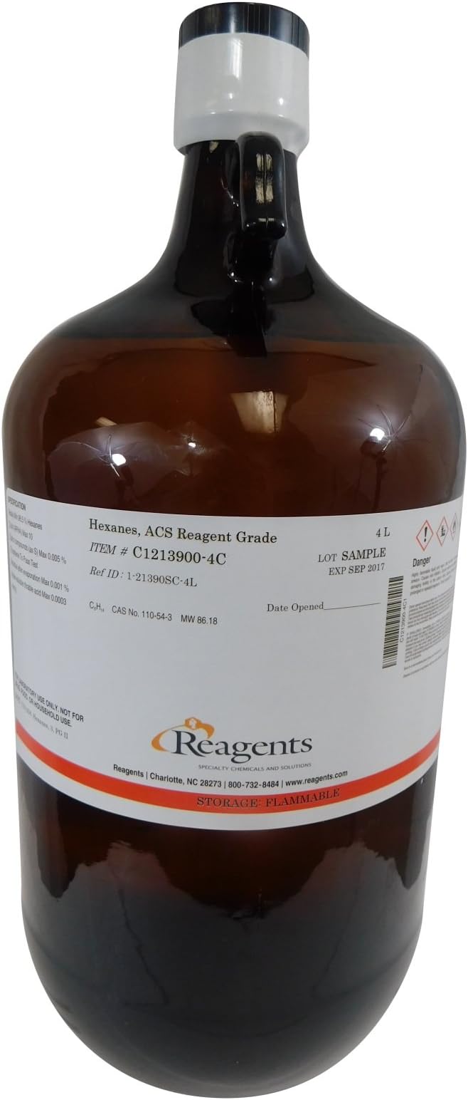 C1213900-4C Hexane(S) ACS Reagent, ACS Reagent Grade, 4 L