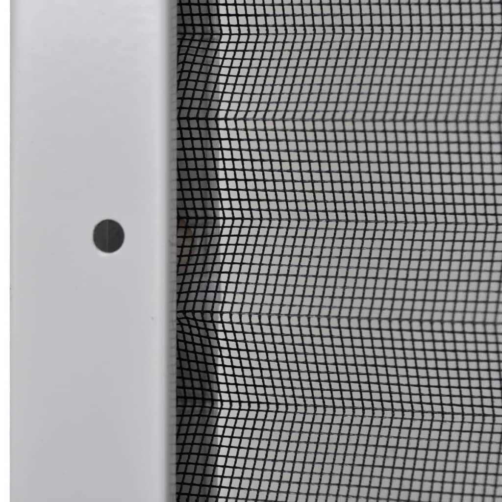 Générique Moustiquaire plissée pour fenêtre et Store Aluminium 80 x 100cm, Maison & Jardin, Décorations, Habillages de fenêtre, Moustiquaires pour fenêtre, Noir, (Poids 1.71KG)