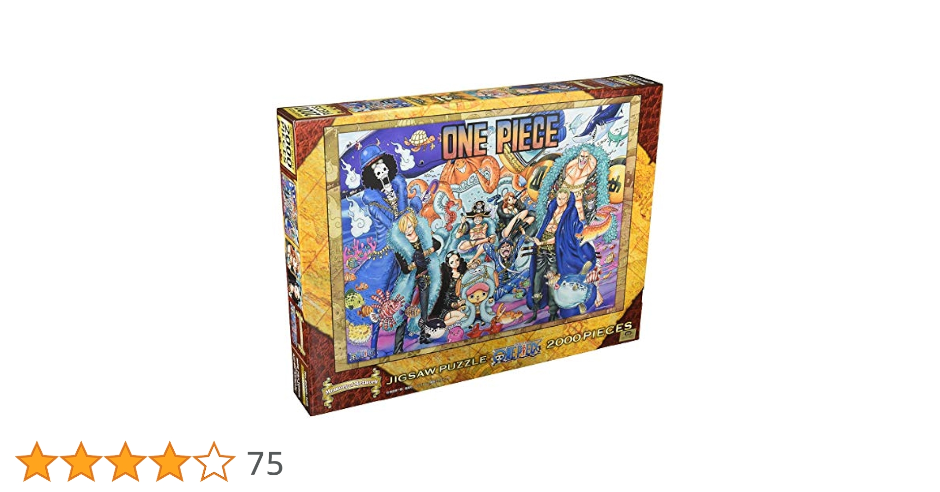 Ensky 2000 Piece Jigsaw Puzzle, One Piece, After 2 Years
