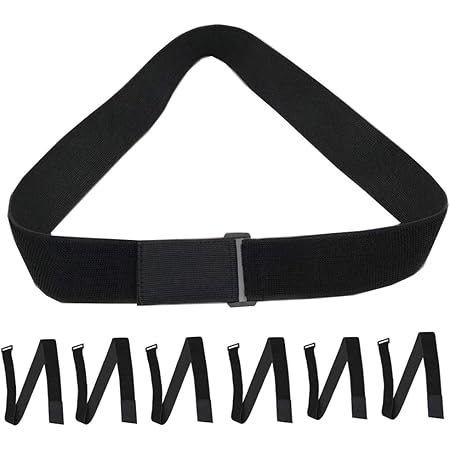 Amazon Filan 物固定バンド ベルト マジックテープ 結束 面ファスナー 幅5cm 長さ100cm 6本入り 台付ワイヤ ド プラスチックバックル付き 万能ベルト 収縮タイプ バイク 車 アウトドア 布団 災害対策 Diy 工具 ガーデン