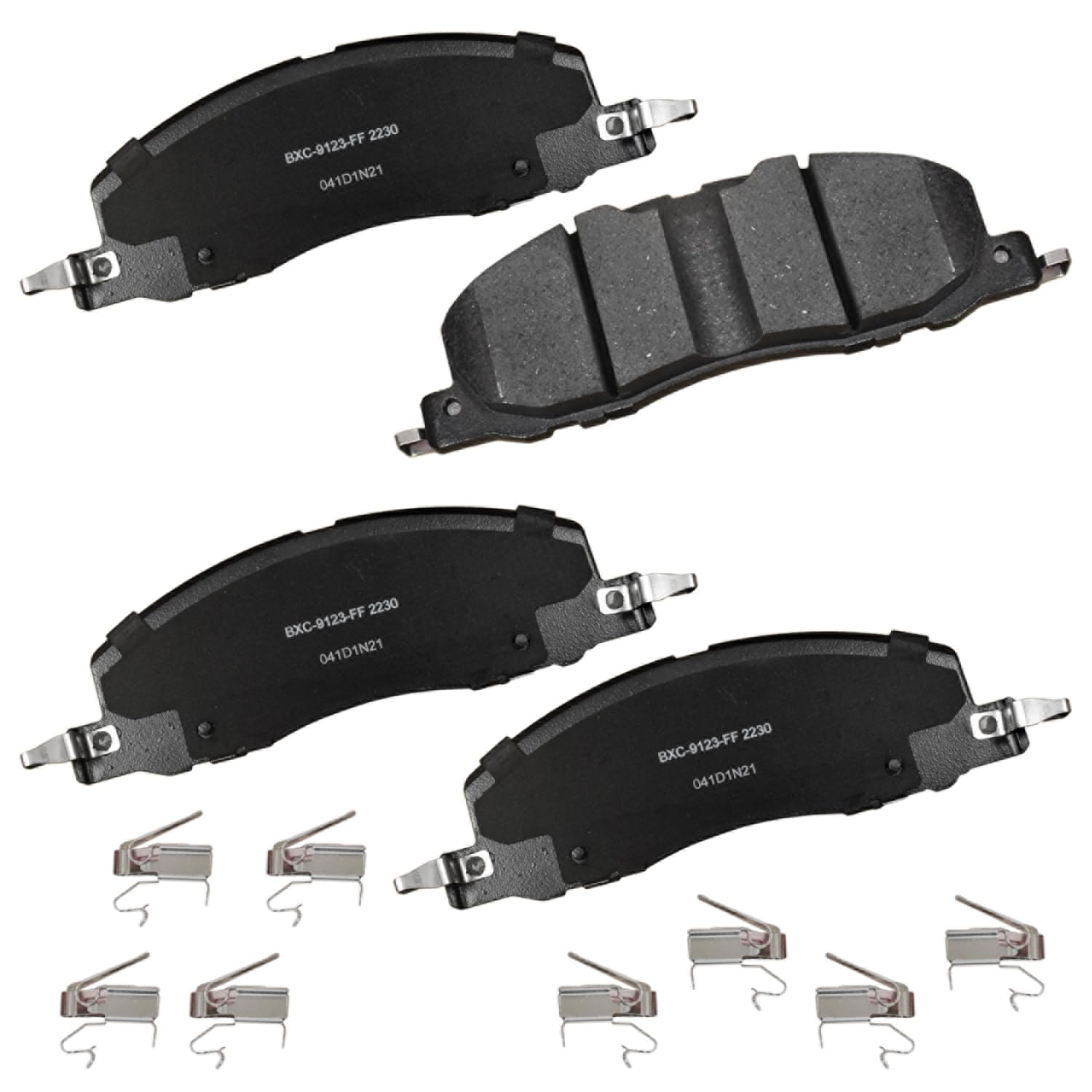 Bendix Premium SBC2230 Ceramic Front Brake Pads for Ford Explorer 2024-2020, Lincoln Aviator 2023-2020