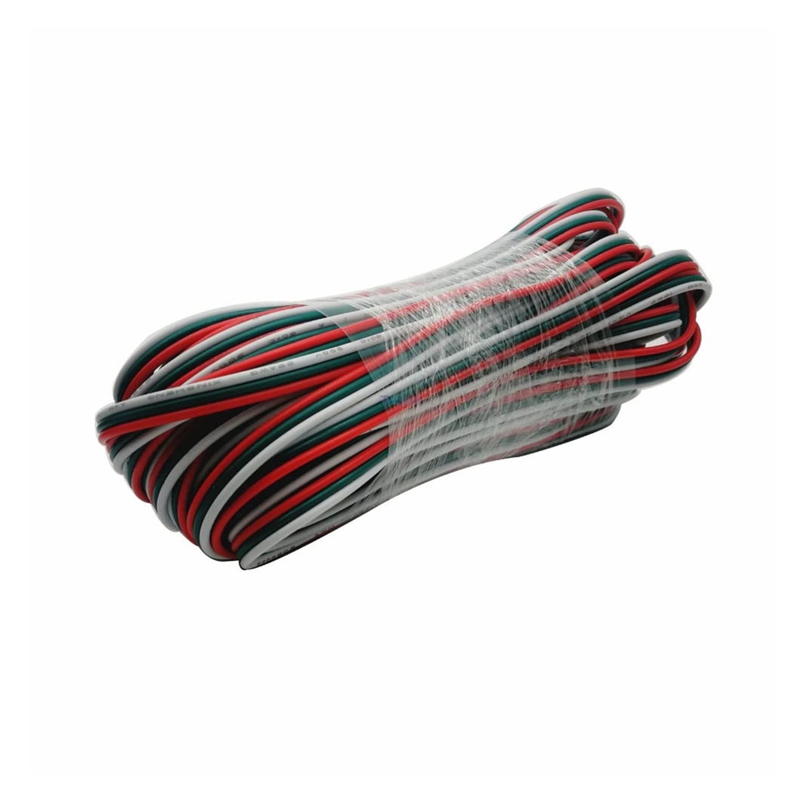 ACICS 2 PIN 3 PIN 4 PIN 5 PIN 6 PIN Cavo di prolunga 2 PIN 2 2AWG. Connettore compatibile con WS2812 WS2811 RGB RGBW RGB CCT 5050 3528 Striscia (Size : 50m, Color : 4pin)