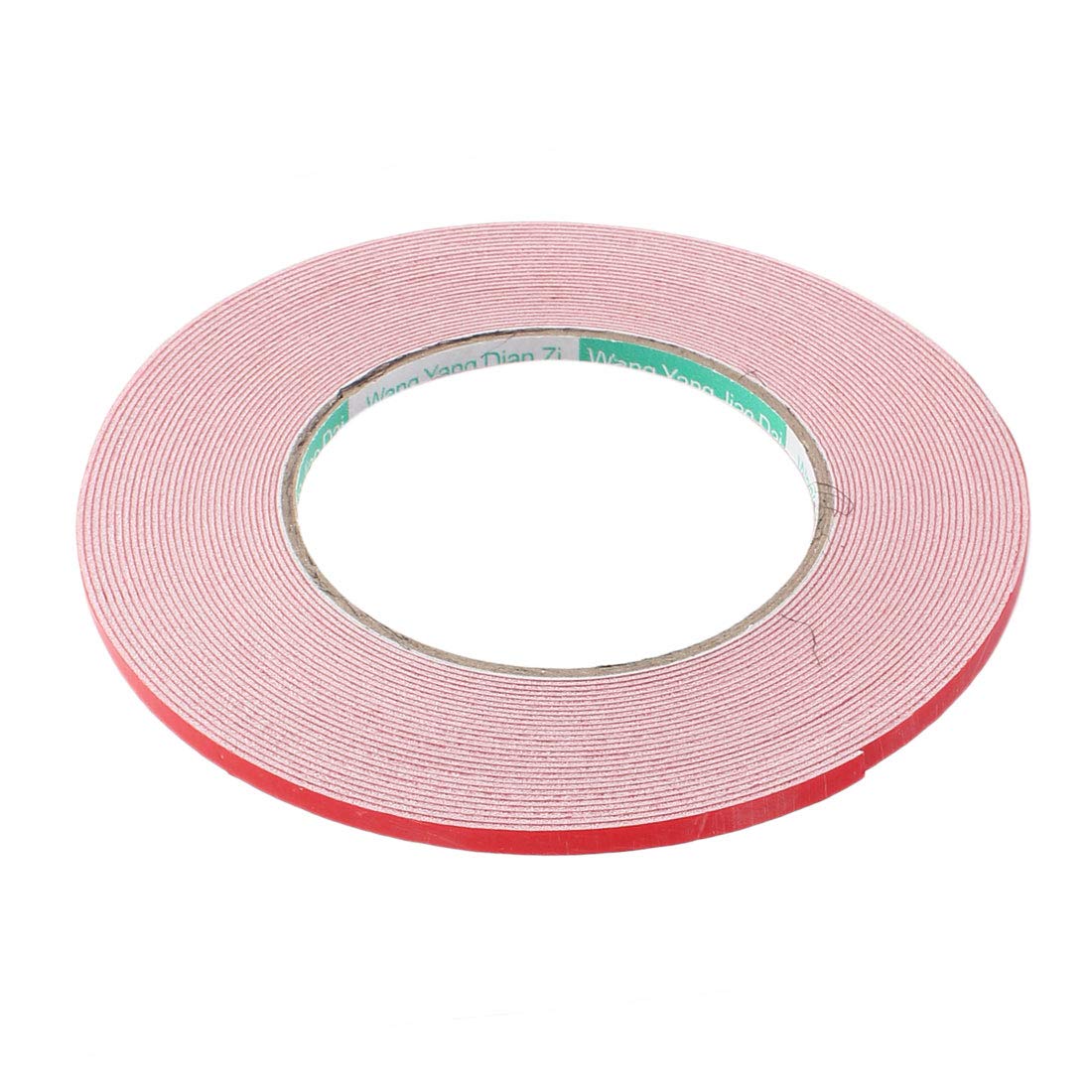 Aexit 10M 5mm x 1mm Dual-side Adhesive Shockproof Sponge Foam Tape Red White (a1138b2b96809394173c6422d0183ba6)