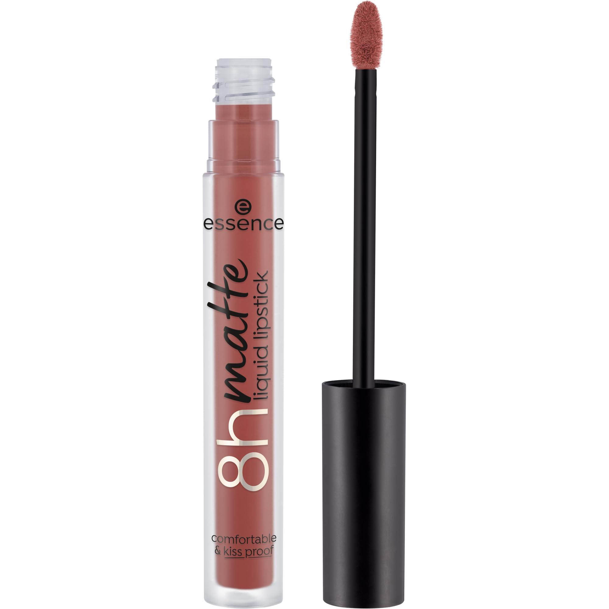 Essence 8H Matte Liquid Lipstick, 16 Velvet Brick, Long-Lasting, Waterproof