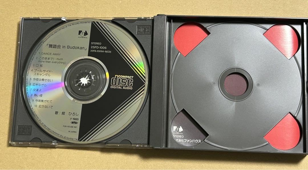 Amazon.co.jp: 舘ひろし アルバムCD 舞踏会in武道館 ファンハウス