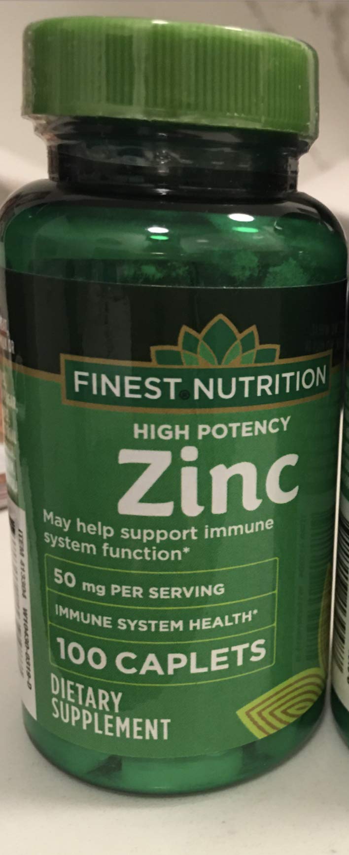 Finest Nutrition Zinc 50mg, 100 ea Tablets