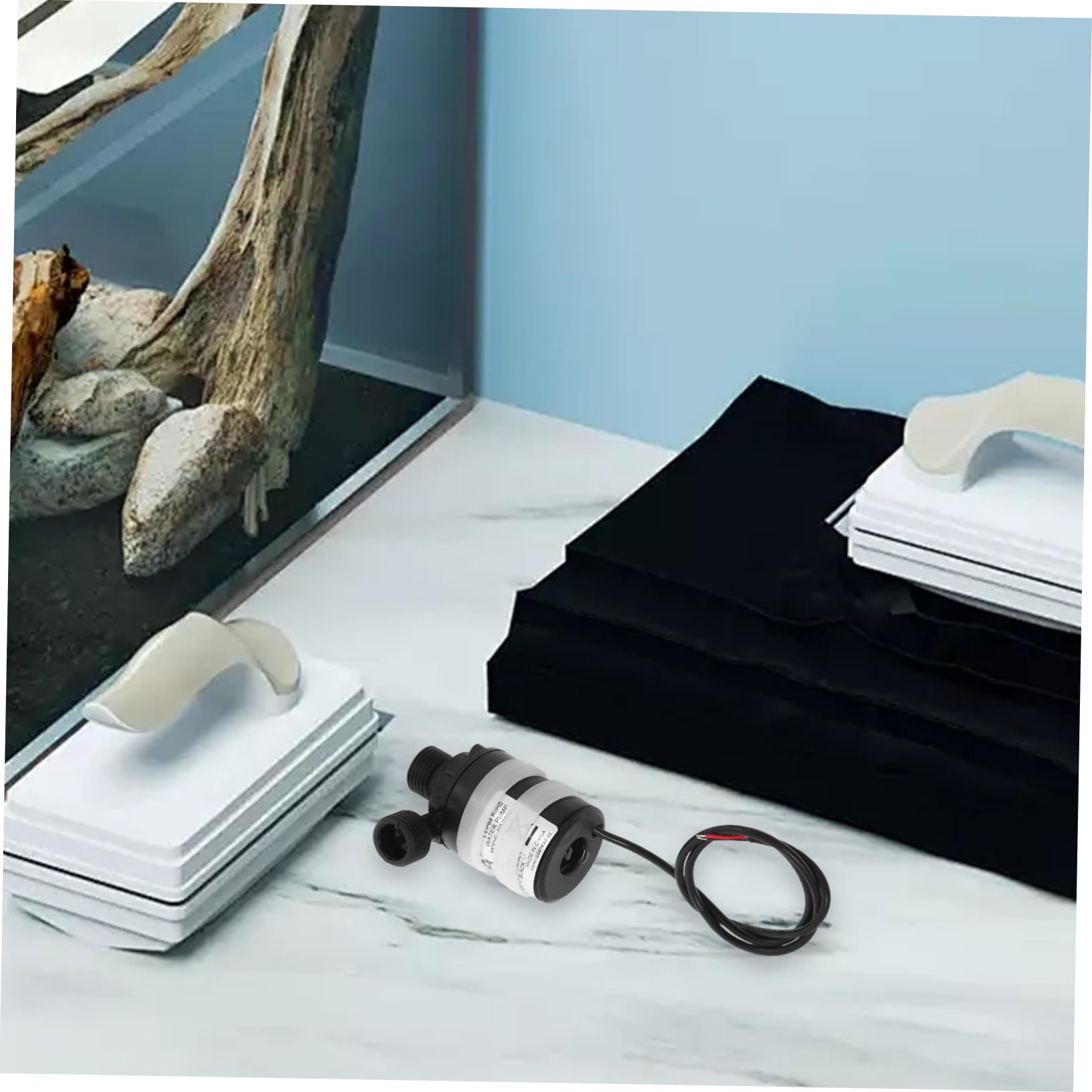 ibasenice Pompa Sommergibile Dc Senza Spazzole Per Laghetto Acquario Fontana Per Coltivazione Circolazione Micropompa Per Acqua Interfaccia Filettata