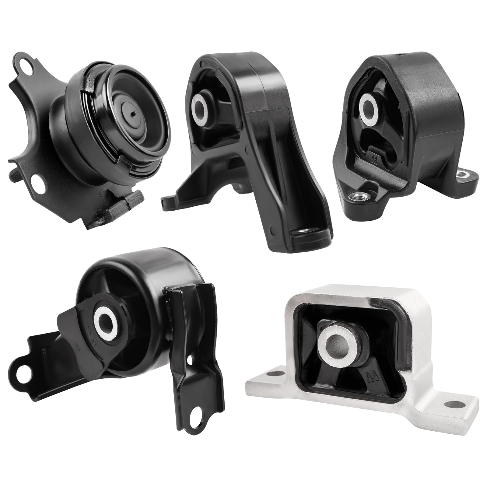 Photo 1 of 5PCS Engine Motor Mount and Transmission Mount Kits Compatible with 2002-2006 CRV 2.4L AUTO 4WD, Replaces# A6597, A6596, A65010, A4504, A4506