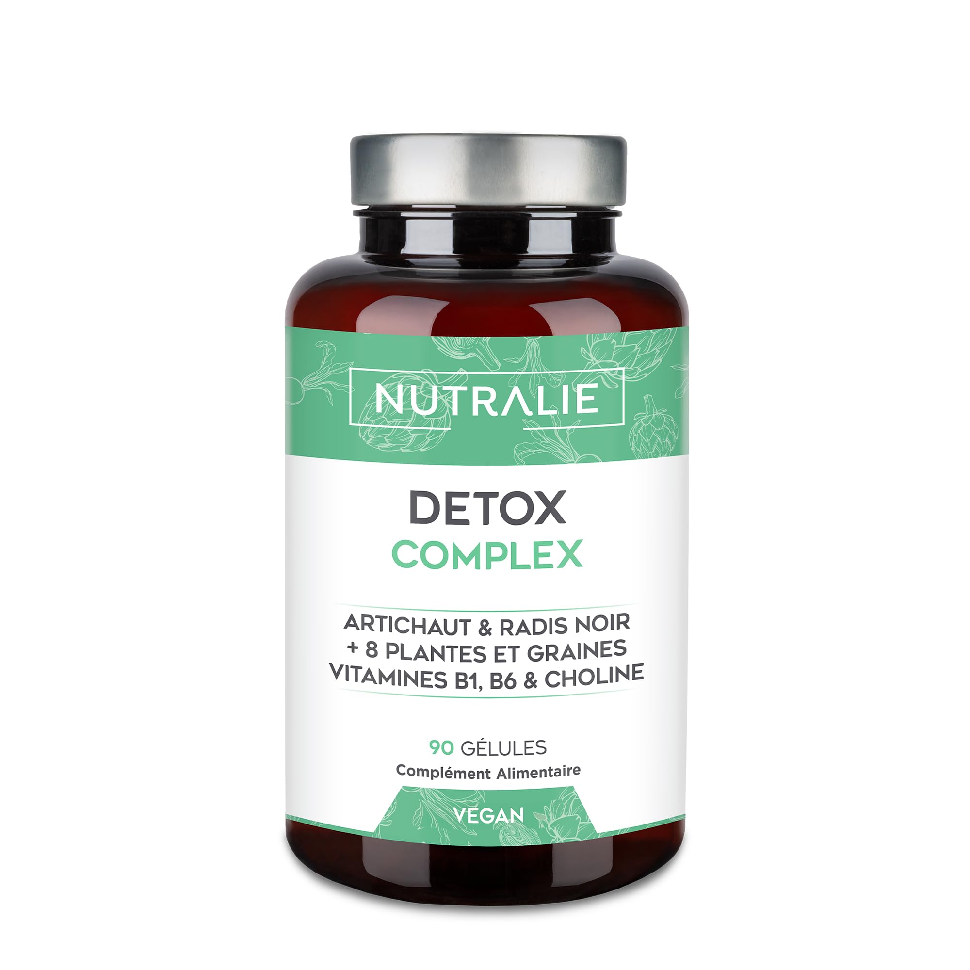 Organic Complex | Detox Supplement: Liver, Intestine & Colon | 100