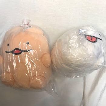 Amazon.co.jp: 新ぷりぷりうちゅうじん もちもちぬいぐるみ 2種