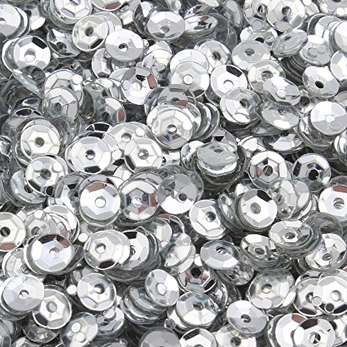Perlin, 12000 pieces. Sequins Diameter 4 mm 10 Colours Set Bowl Domed for DIY Clothing and Jewellery Craft Metallic Crafts - Image 3
