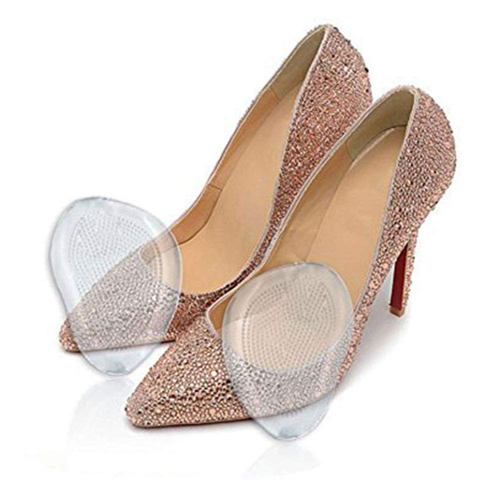 Pedimend High Heel Shock Absorption Anti-Rutsch-Resistant Metatarsal Foot Pad (2 Paar – 4 Stück) | Silikon Gel Metatarsal Kissen Pads | Verhindert Brennen am Fußballen | Unisex | Fußpflege