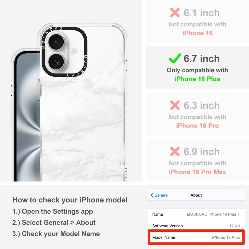 MOSNOVO Case for iPhone 16 Plus - Image 2