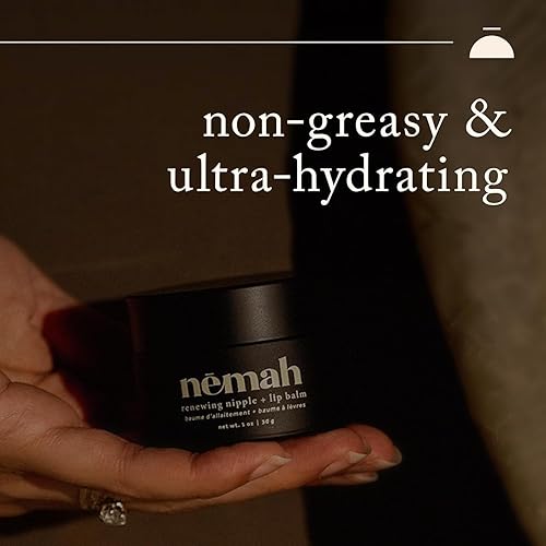 Miniatura 4 de Nemah Kit esencial de cuidado suave, incluye loción calmante para bebé, champú y lavado calmante 2 en 1 para bebés, y pezón renovador + bálsamo