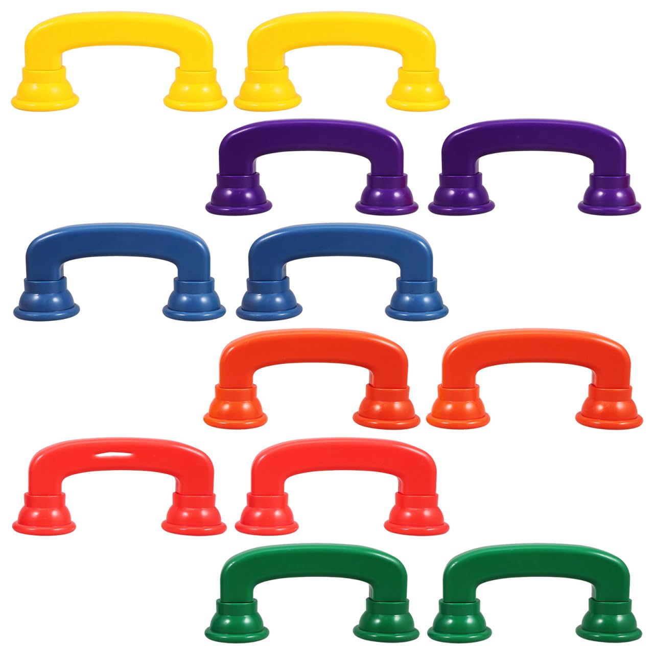 Teléfono Susurrante de Juguete para Niños, 12 Piezas de Plástico Abs Bordes Suaves y Colores Brillantes para Juego Educativo y Divertido