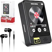 MP3 Player Bluetooth MP4 Player Digital Portátil Bluetooth 5.0 Hi-Fi Som sem Perdas Rádio FM Suporte Cartao de Memoria de Até 128 GB