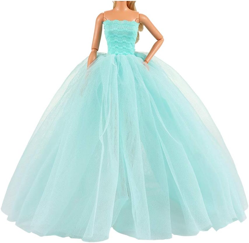 blue colour wedding frocks