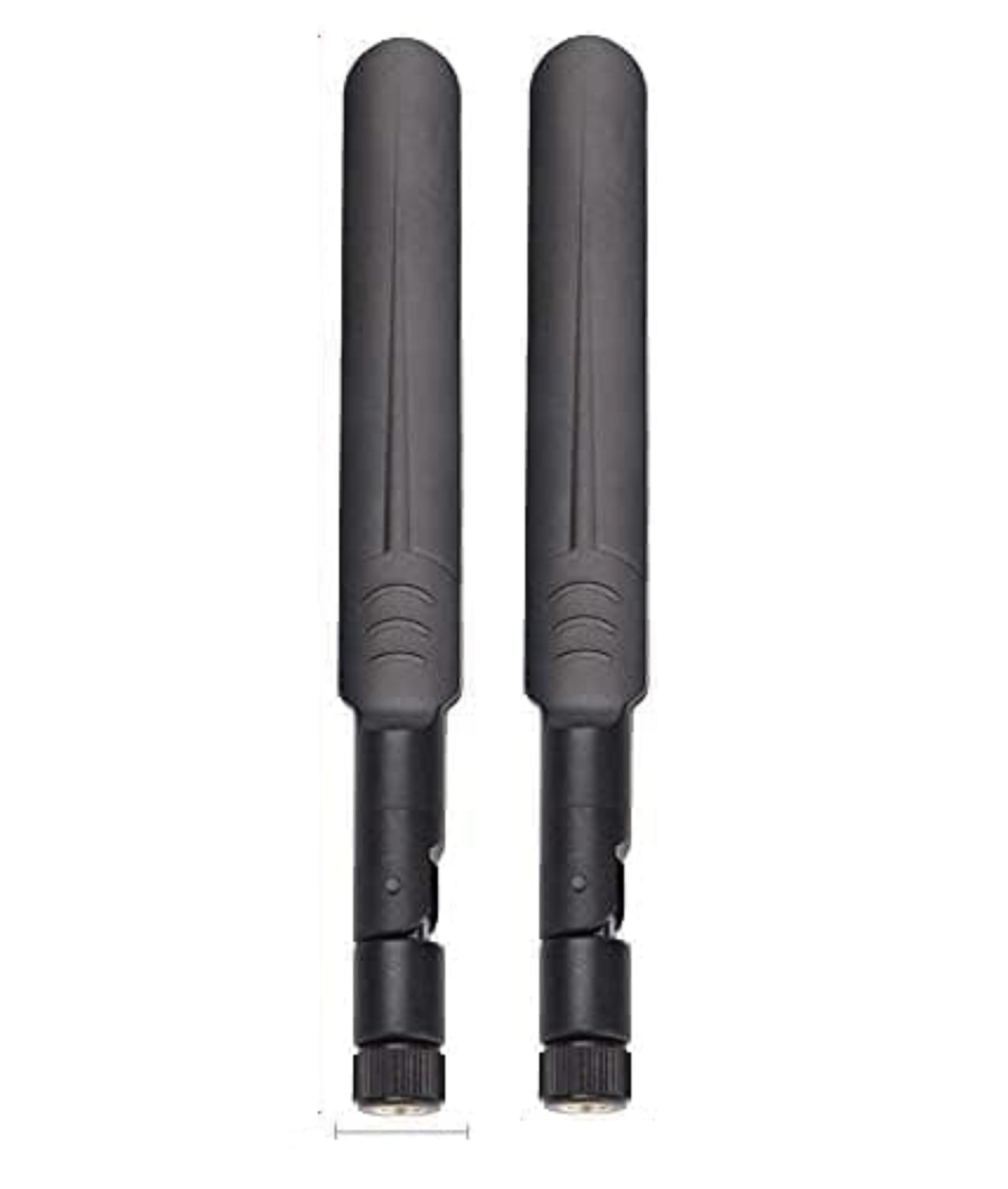 NISTECH Omni WiFi LTE Flat Antenna (Pack of 2) with RP-TNC Connector for Wireless USB Adapter/PCI PCIe Cards/IP Camera/Drone-image-40
