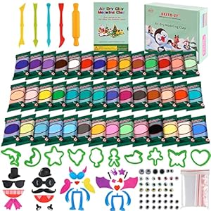 Aestd-ST Air Dry Clay, 42 Corlors Modell...