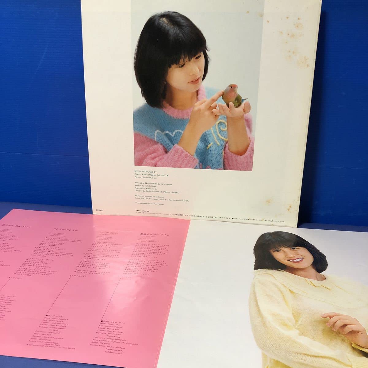 Amazon.co.jp: D LP 河合奈保子 Angel 昭和アイドル レコード 5