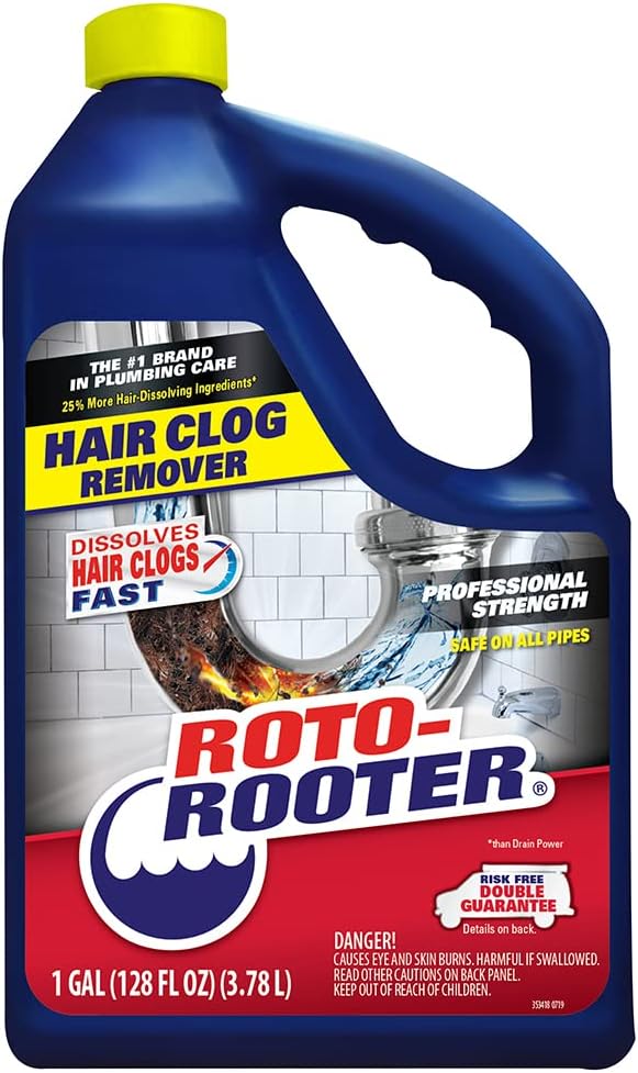 RotoRooter Hair Clog Remover l Dissolves Hair Clogs Faster