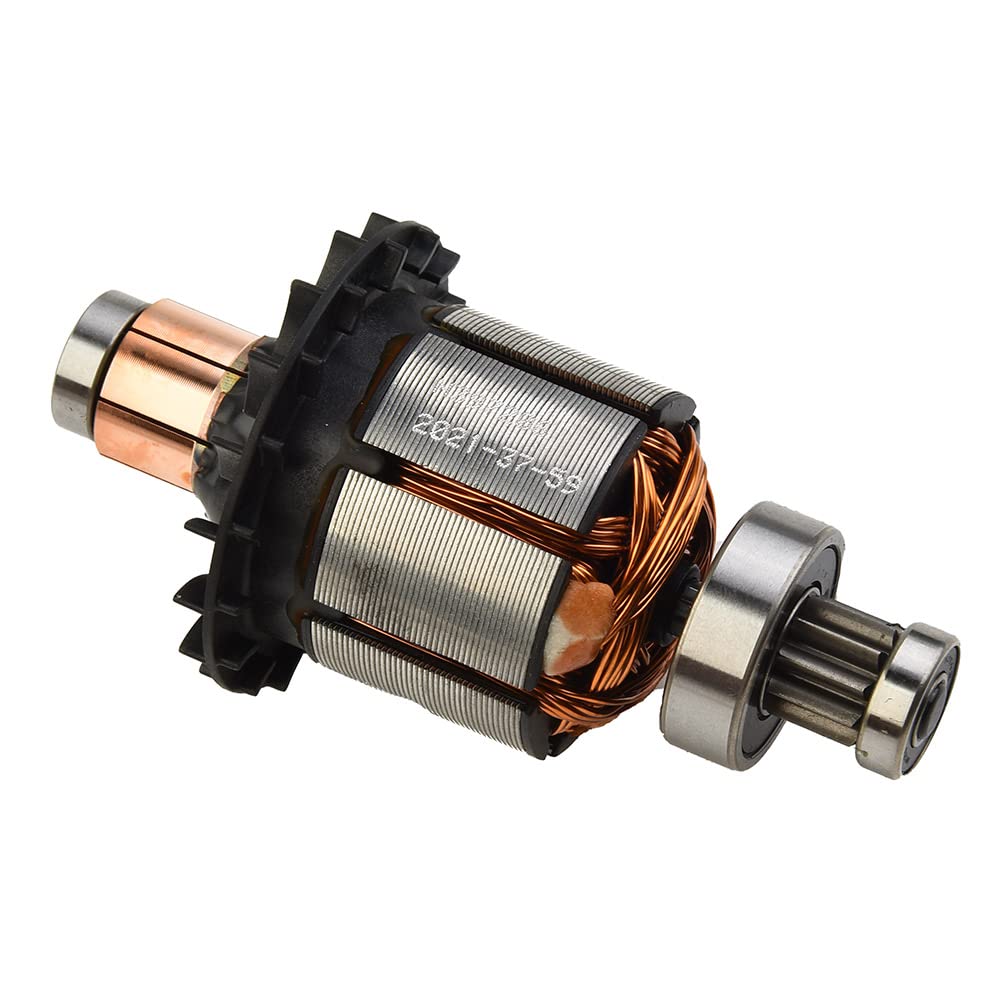 DAZZLEEX Armadura del motor 18V y taladro del martillo del cepillo SDS PARA para DCH243 DCH253