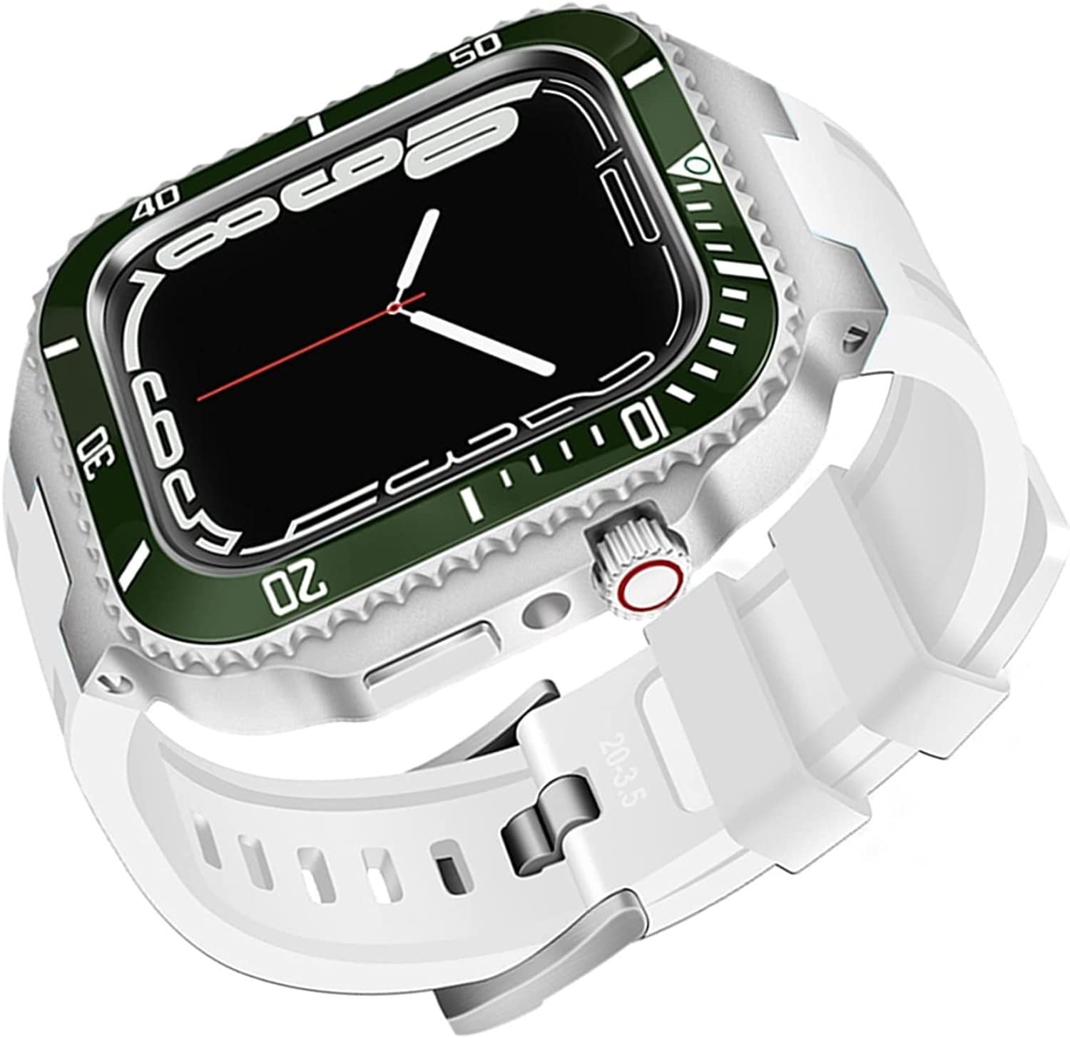 Protéger Apple Watch 45mm avec ce kit boîtier acier antichoc - 8