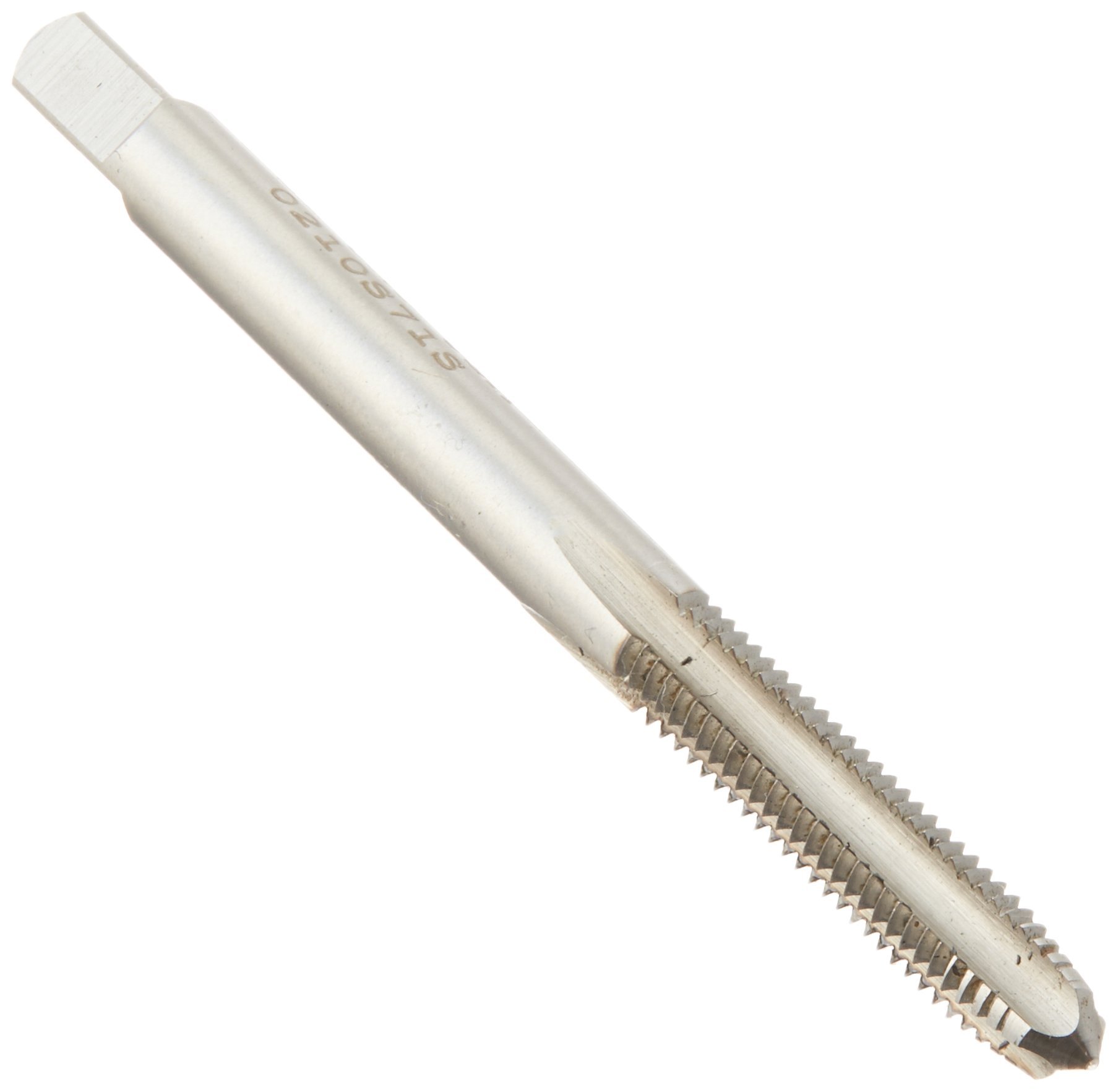 Kodiak Cutting Tools KCT202145 USA Made 10-32 Hand Threading Tap, Plug Style, Ground Threads, High Speed Steel, H3 Limit, 4 Flute