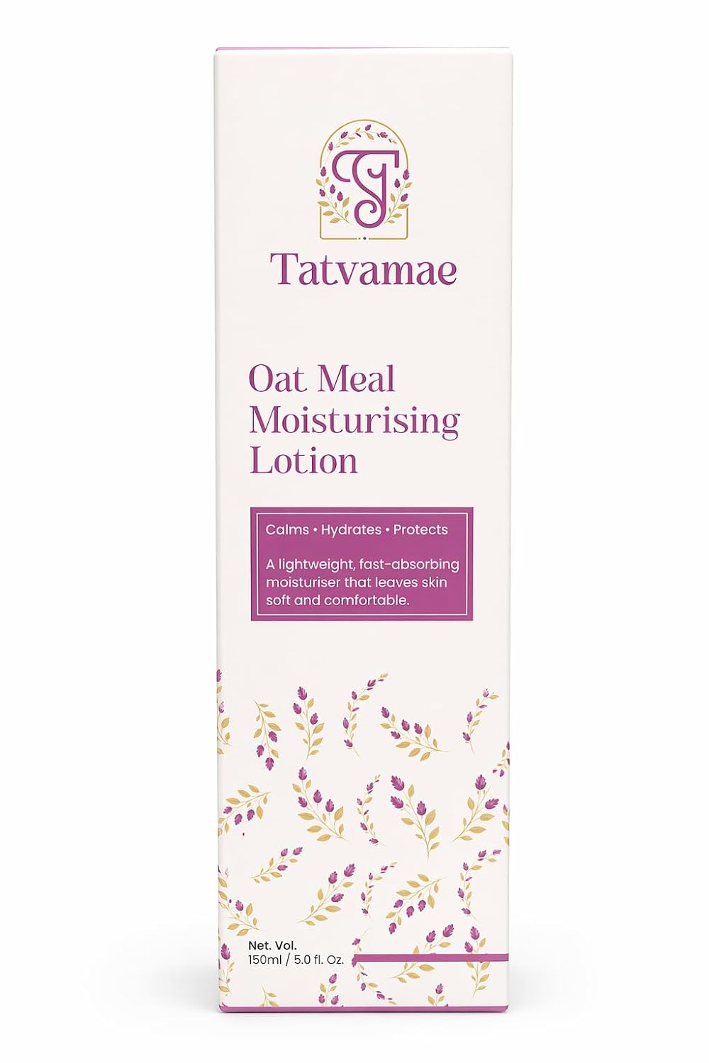 Tatvamae Oat Meal Moisturising Lotion, Calms, Hydrates and Protects, Paraben Free, 100% Vegan, 150ml - Review, Price and Buying Guide