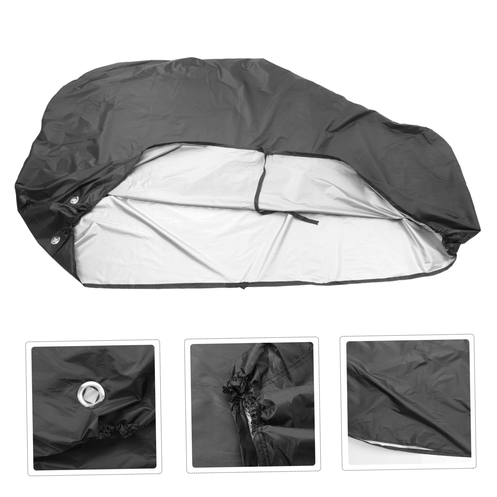 Housse de Pluie pour Scooter, Protection Intégrale Extérieure en Polyester | Couverture Anti-intempéries, Coupe-vent et Étanche, pour Vélo de Route et Trottinette Électrique