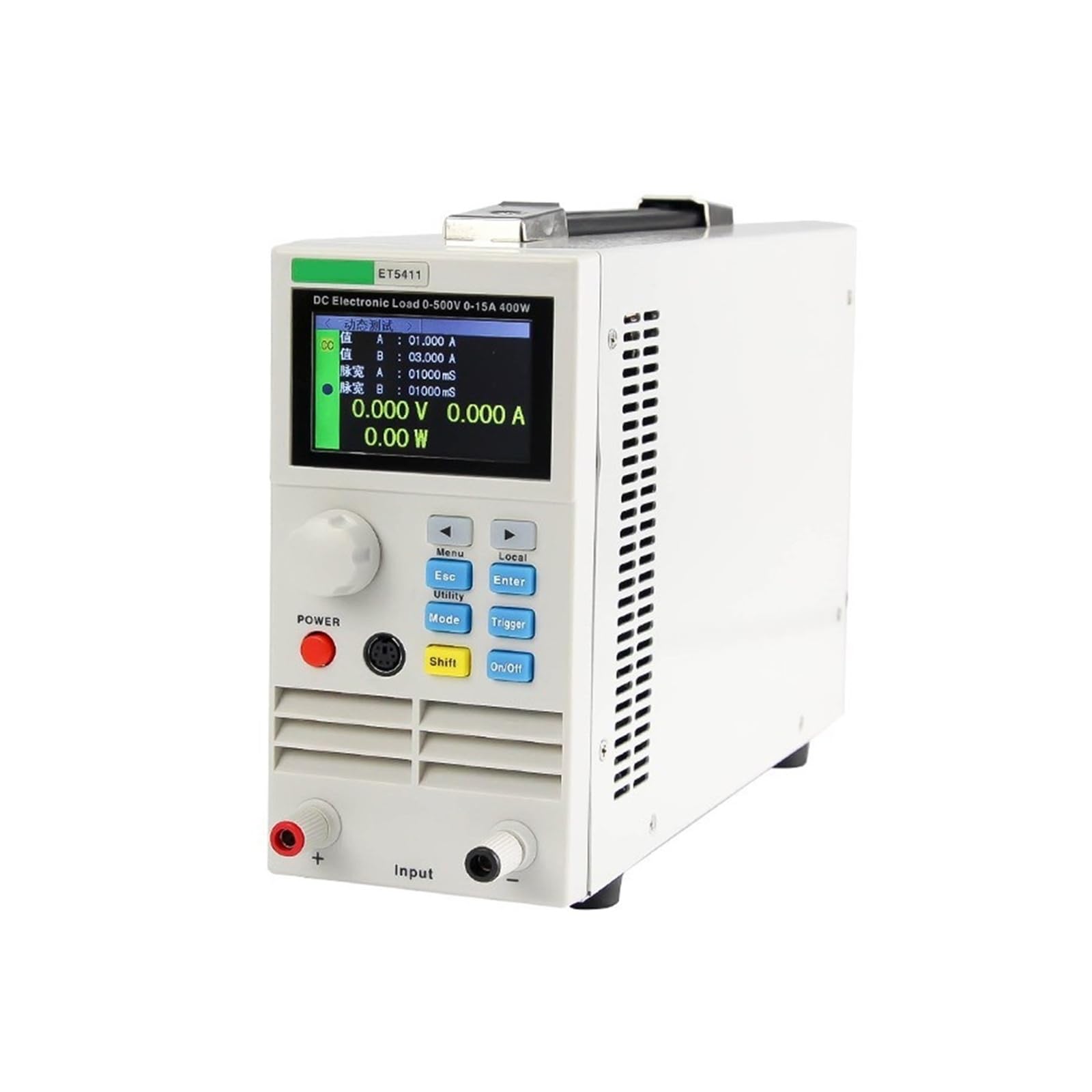 Tester baterii, ET5410+ ET5411+ ET5420 Obciążenie elektryczne Wysokiej precyzji dwukanałowy regulowany tester obciążenia akumulatora Tester pojemności(ET5420)