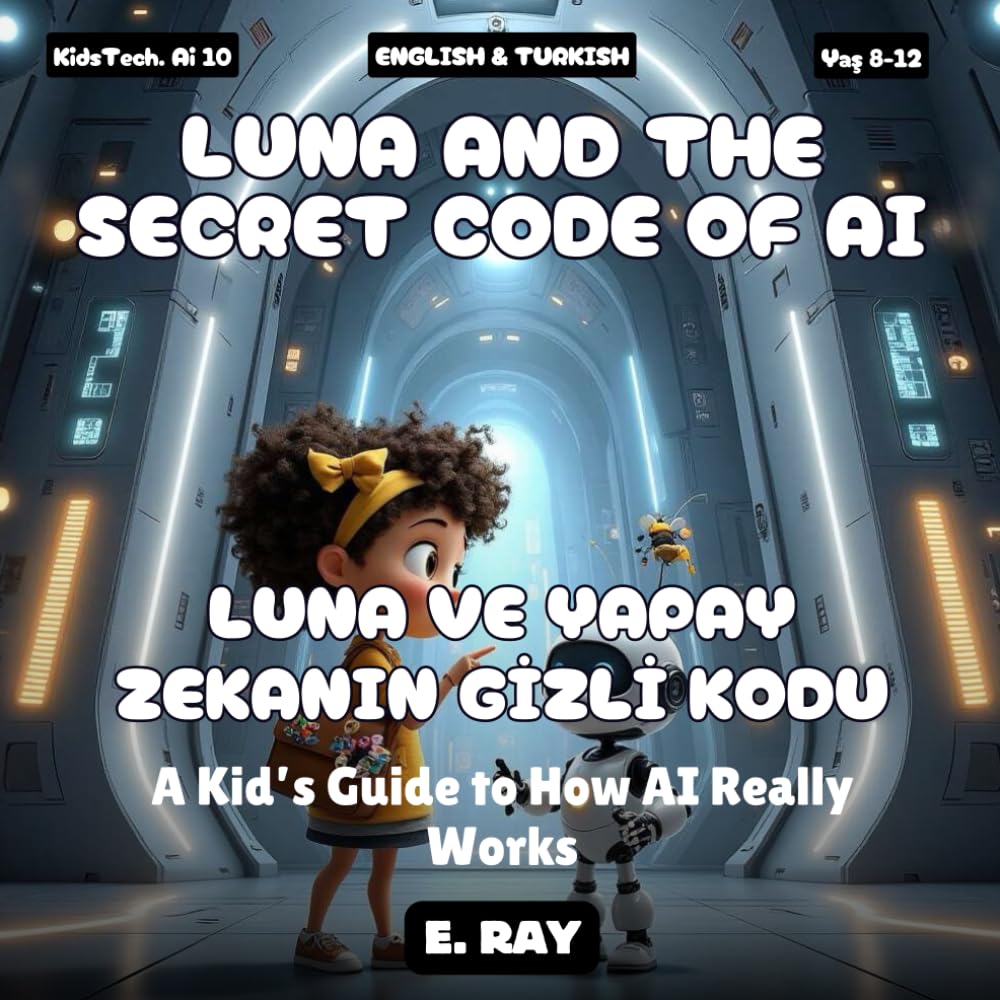 AI FOR KIDS - LUNA AND THE SECRET CODE OF AI (BILINGUAL ENGLISH-TURKISH): LUNA VE YAPAY ZEKANIN GİZLİ KODU