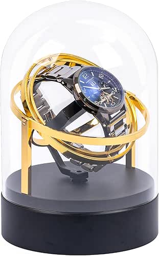 Ultra Quiet Watch Winder for Automatic Watches - Luxury Black