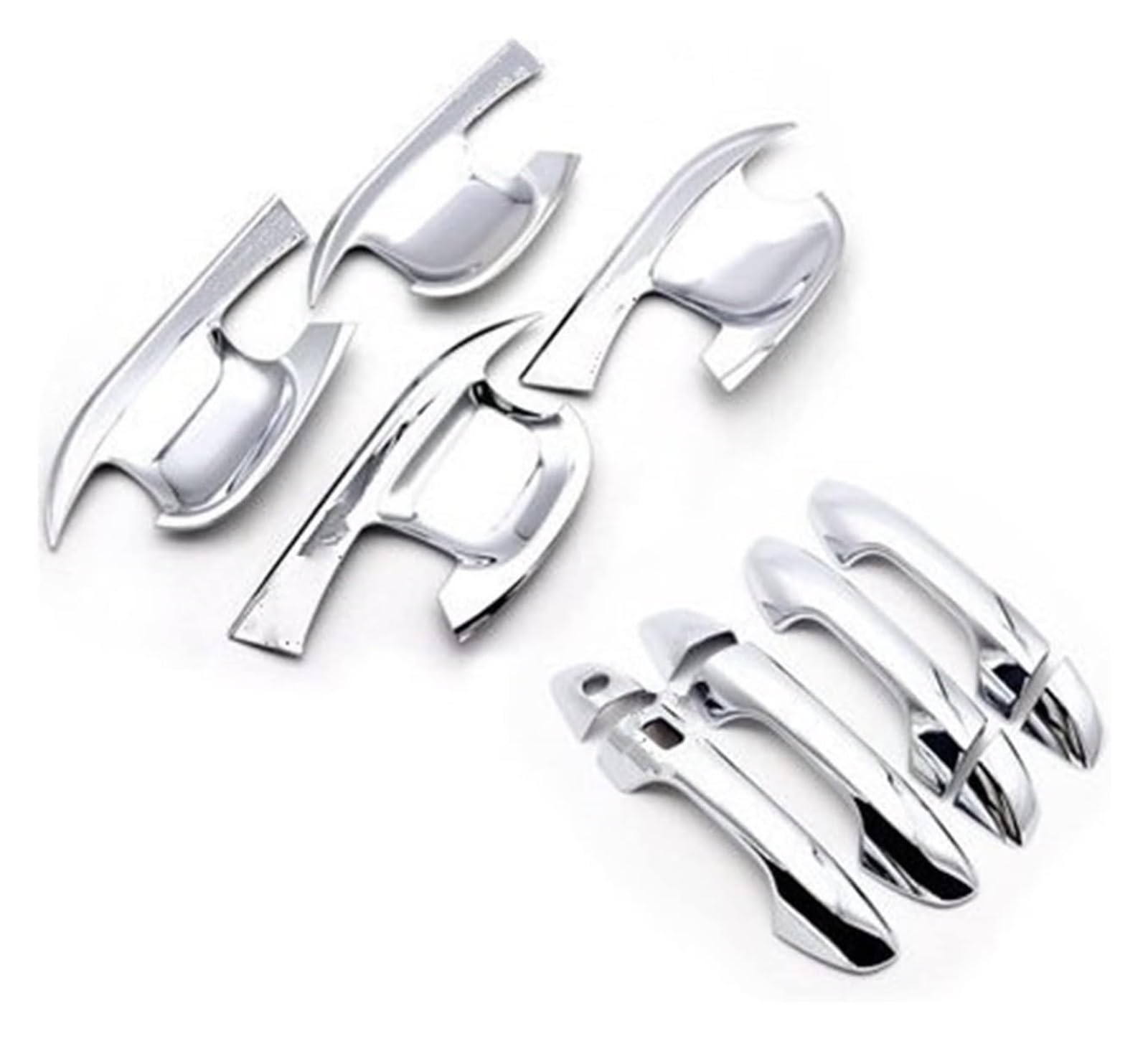 Qwqthgs 8 Car Exterior Door Handle Cap For Kia For Sportage R 201 2019 Abs Door Handle Bowl Cover Anti-Scratch Protection Decoration(8)