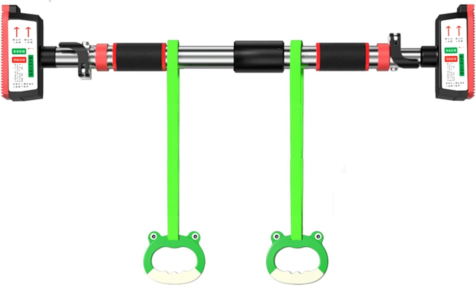 Pull-Up Bar Door Frame Corridor Wall Horizontal Bar with Children's Training Boom, Safety Non-Slip Pull-up Bar, 71-96cm, 88-115cm, 105-135cm (Size : 93-128cm)