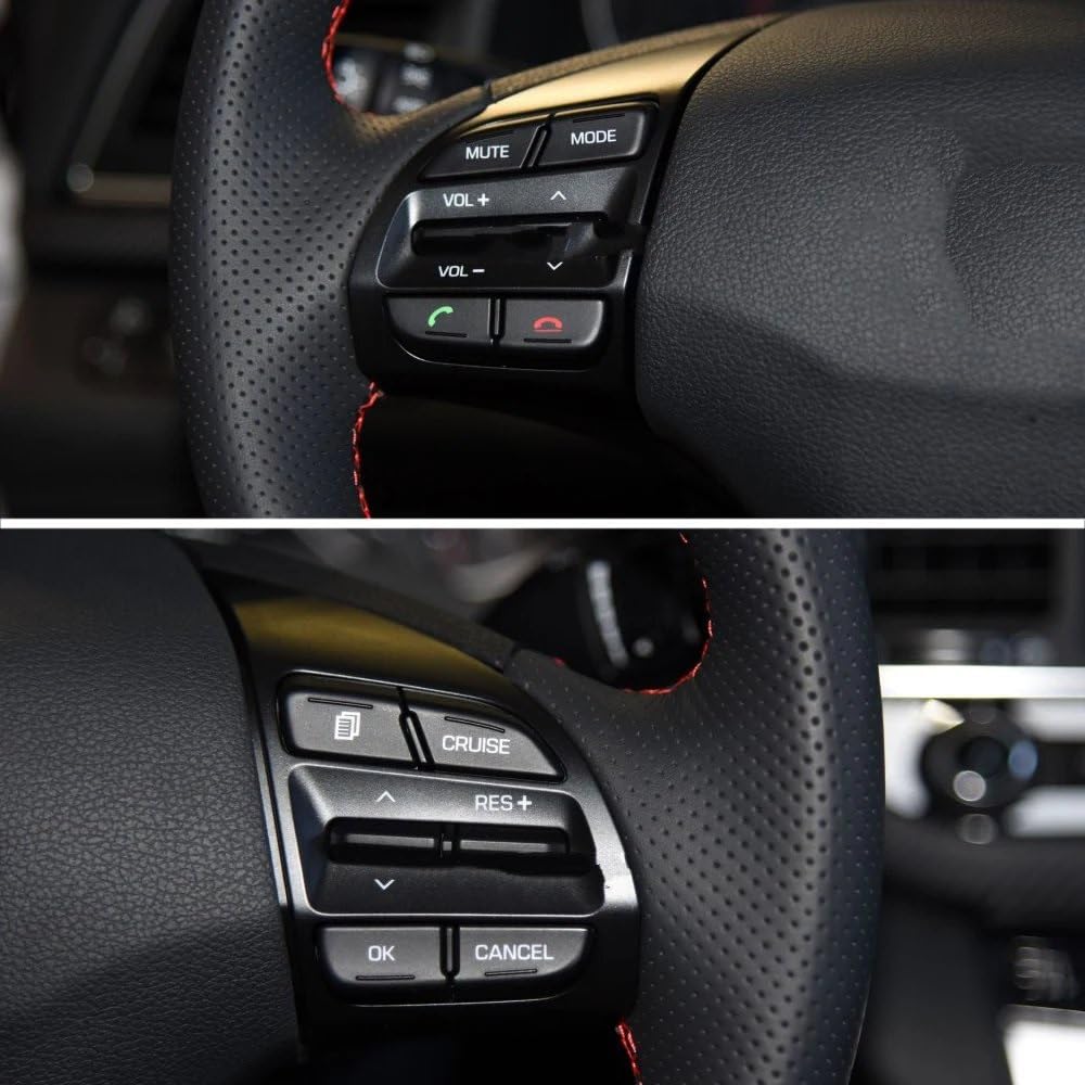 Części samochodowe do Hyundai Elantra 1.4T (2016-2018), numer części 96720-F0140: przyciski do tempomatu na kierownicy