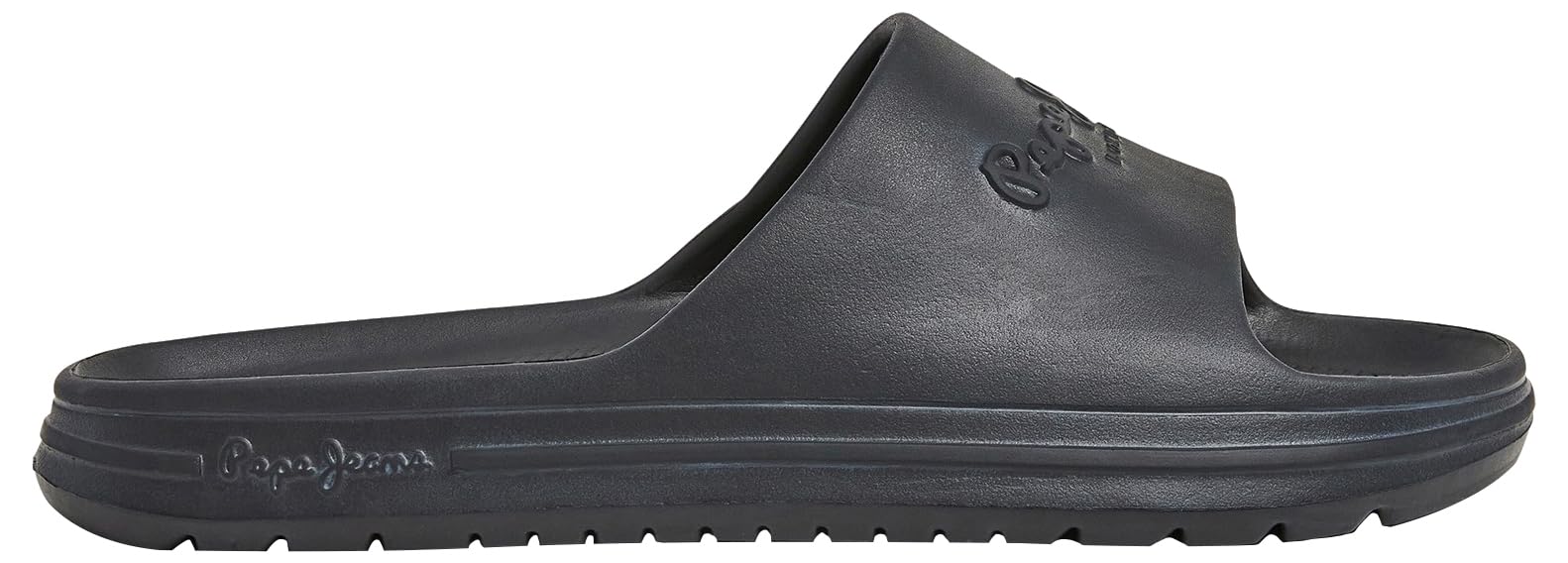 Pepe Jeans Men's Beach Slide M Flip-Flop, Black (Black), 8 UK