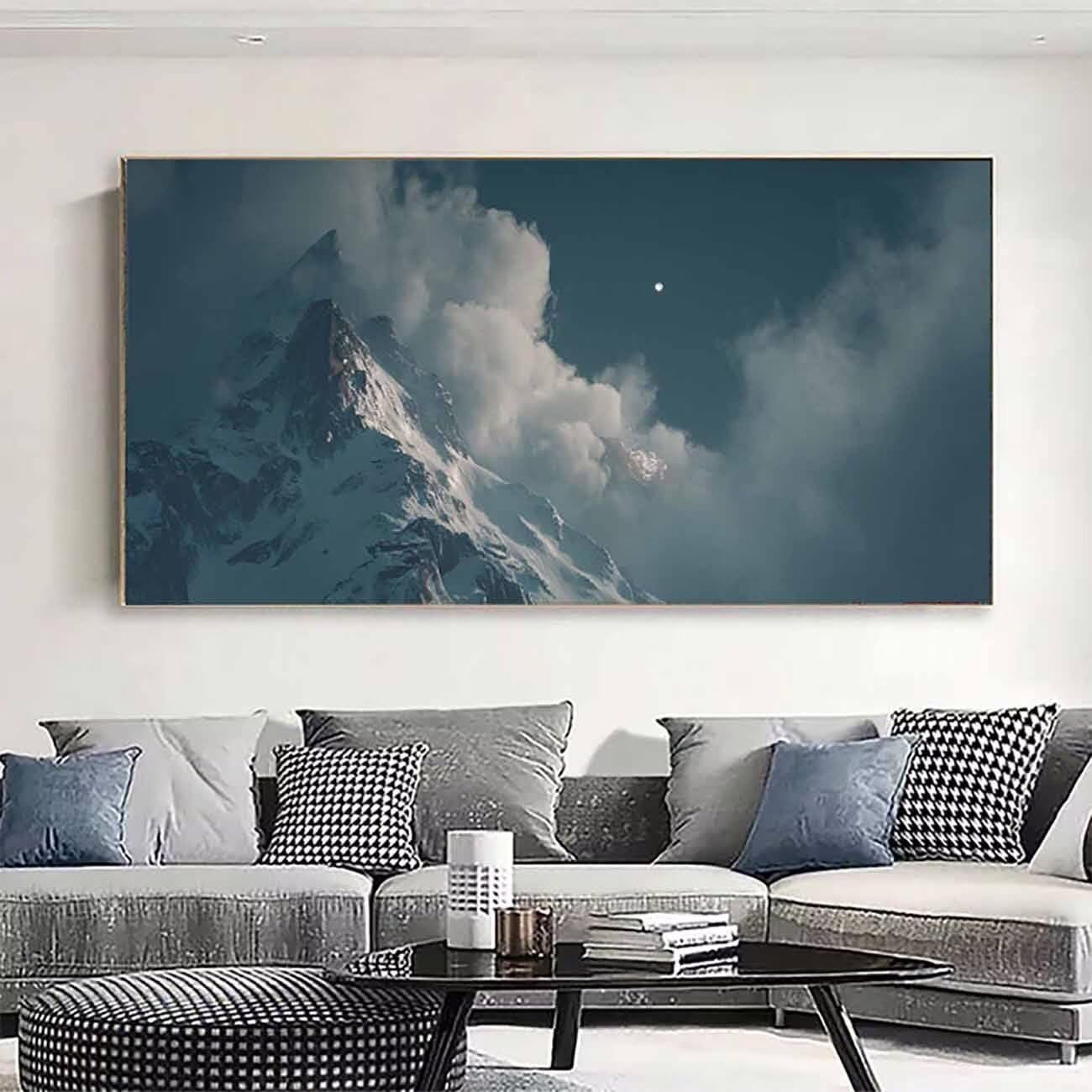 Snow Mountain diamentowe zestawy artystyczne dla dorosłych, malarstwo diamentowe, zima, kryształ, zestawy artystyczne, dla dorosłych, dzieci, DIY, 5D, okrągłe, pełne wiercenie, klejnot, kropki, haft