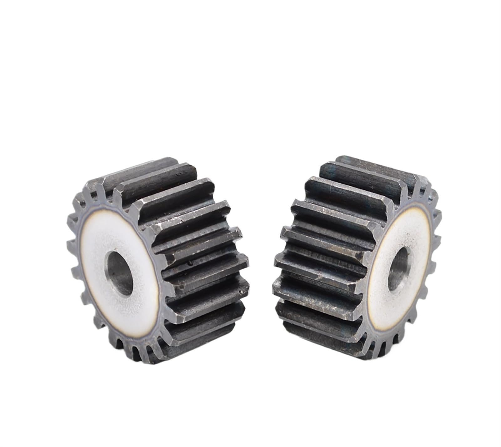 Bevel Gear Pinion Hardware Mechanical 1pcs Mod 2 Spur Gear 2M 12T-27T Metal Transmission Gear Steel Cylindrical Gear Height 20mm Process Hole High Frequency Quenching Teeth(2M-20 Teeth)