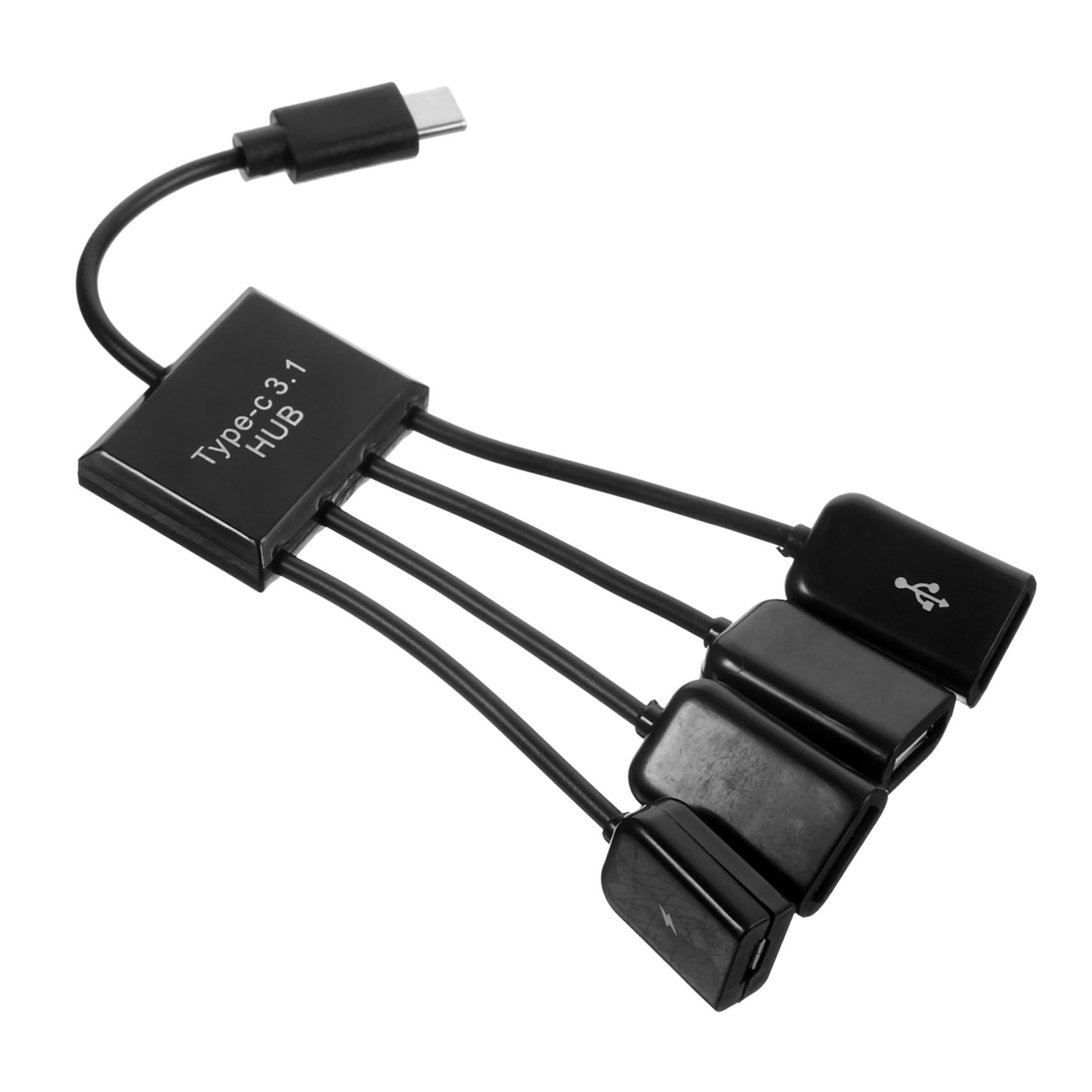 BESTonZON 3sets Hub Usb Adattatore Per Laptop e Pc Otg Per Dispositivi Usb Alimentazione Dispositivi Design e
