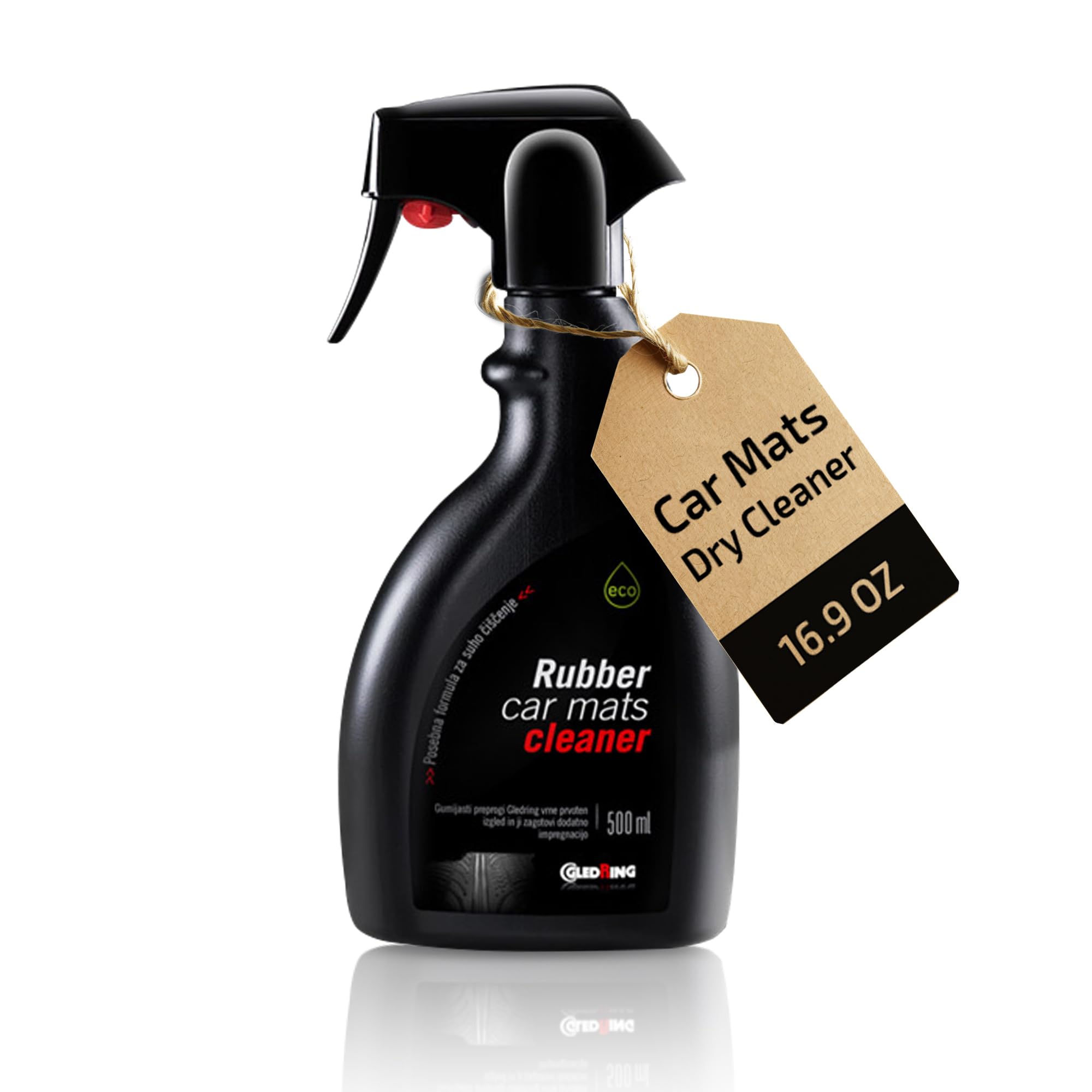 Gledring Rubber Car Mats Dry Wash Cleaner