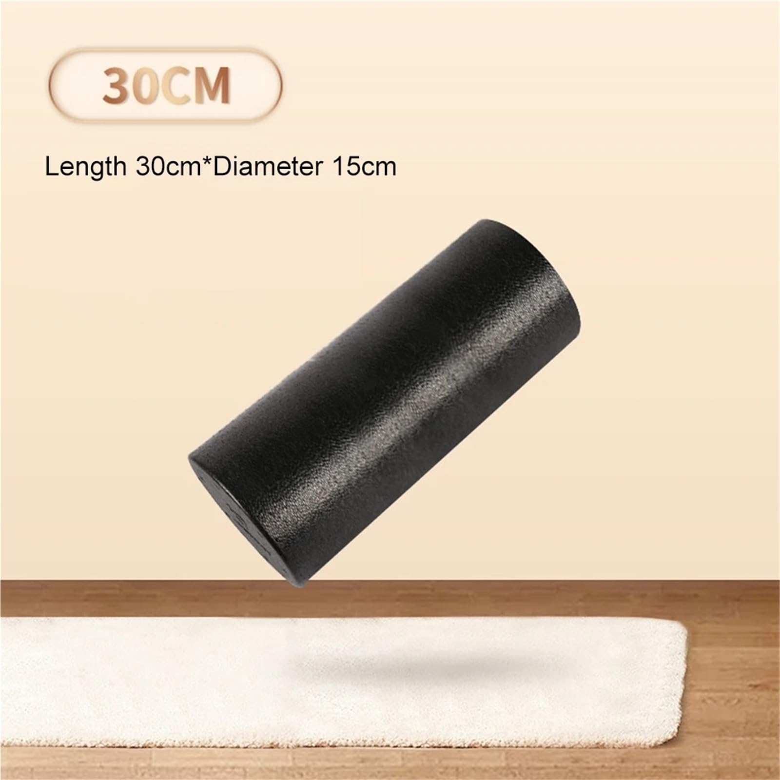 Rodillo de espuma for espalda, masajeador tejido con rodillo for, ejercicio piernas, Yoga, actividades físicas, 2 uds., 12 pulgadas para Piernas y Yoga