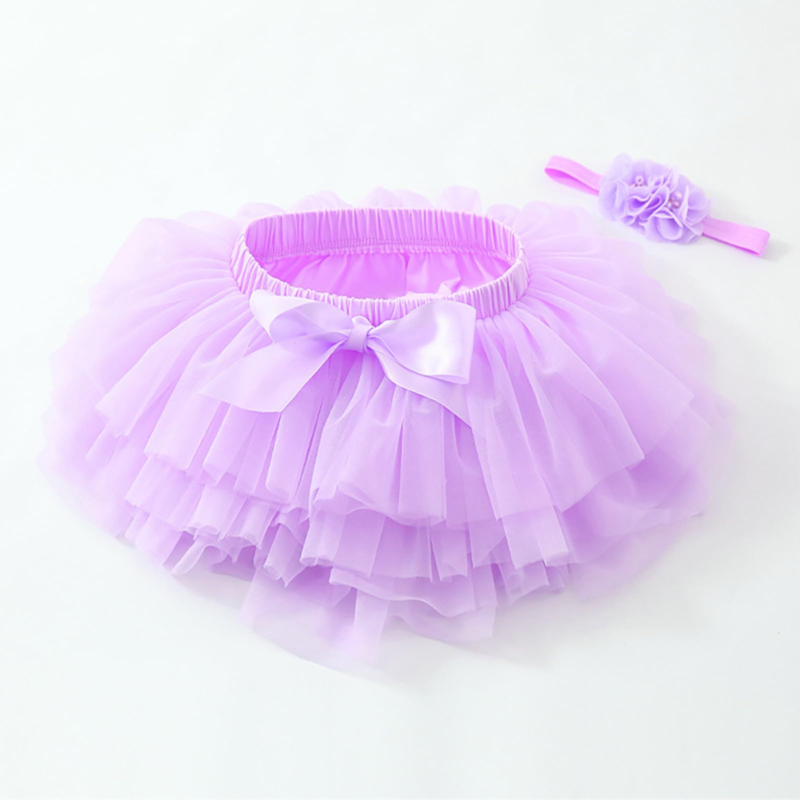 Baby Mädchen Soft Tutu Rock Party Karneval Mesh Damen Fasching Tüllrock Faschingskostüm 2026