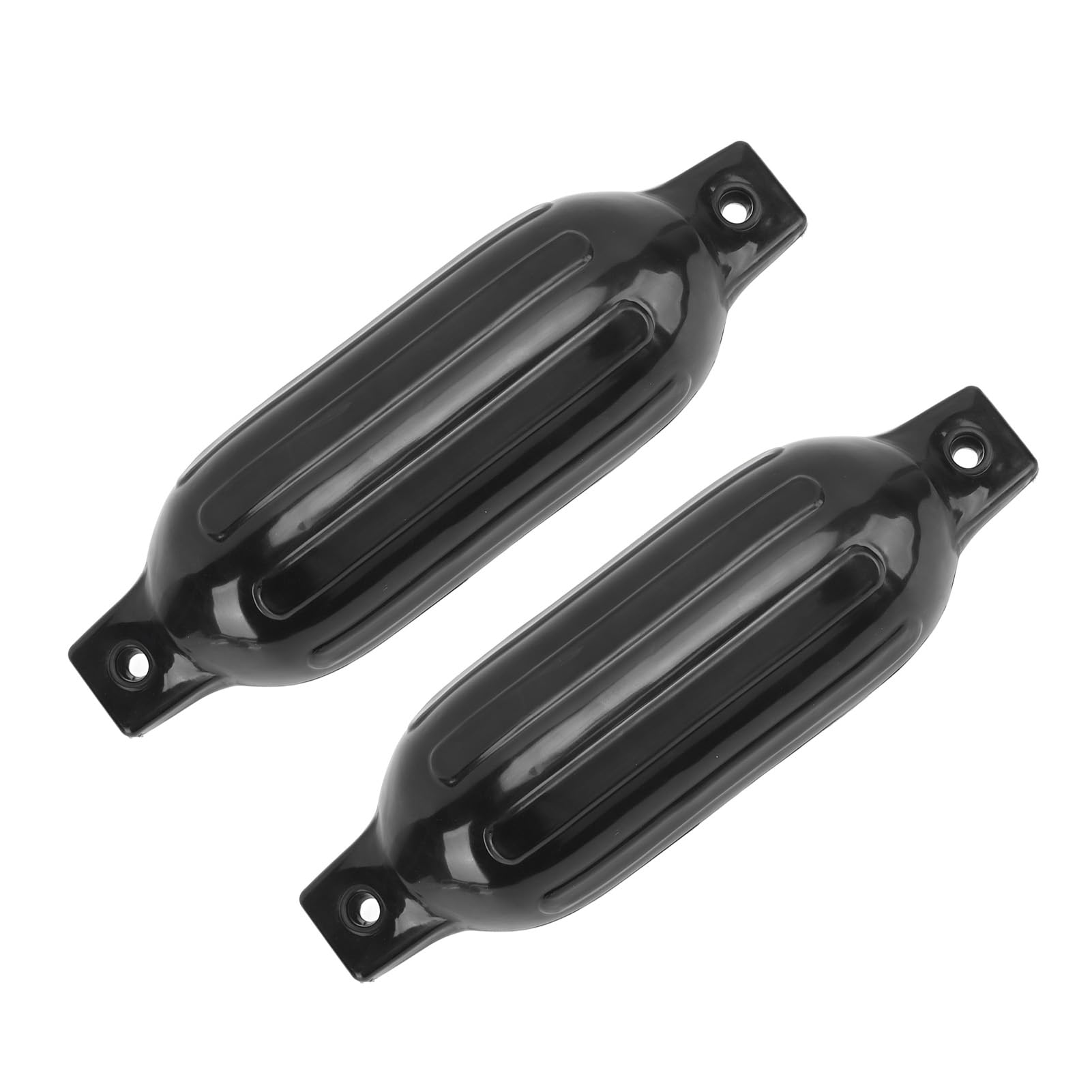Guardabarros para Barcos, Paquete de 2 Guardabarros para Atraque, Kit de Parachoques Inflables para Barcos de 4,5 X 16 Pulgadas, Boya de Parachoques para Barcos Marinos