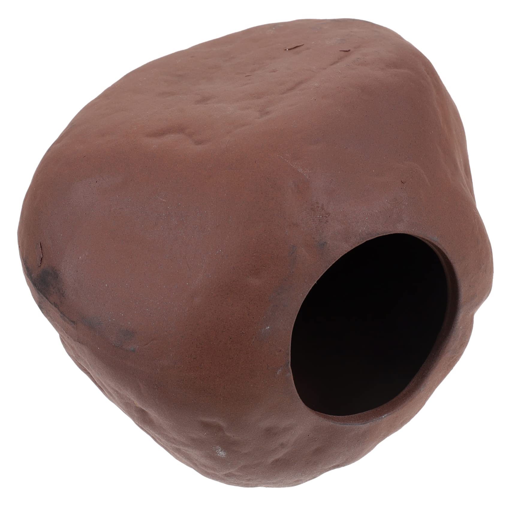 FOMIYES Aquarium Sand Cave Hideaway Fish Tank Decoration Reusable Fish Cave for Shrimp