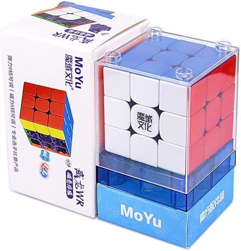 LiangCuber Moyu Weilong WRM 2021 Maglev 3x3 Speed Cube magnético sin adhesivo WR M 2021 versión Flagship Magic Cube