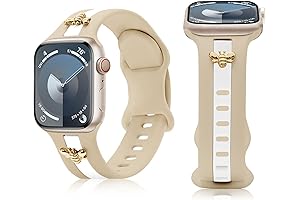 Silicone Strap Designed for Apple Watch Bands Series 9 8 7 6...