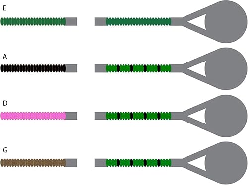Miniatura 2 de Pirastro Evah Pirazzi - Juego de cuerdas para violín 44, calibre mediano, extremo de bola de acero E